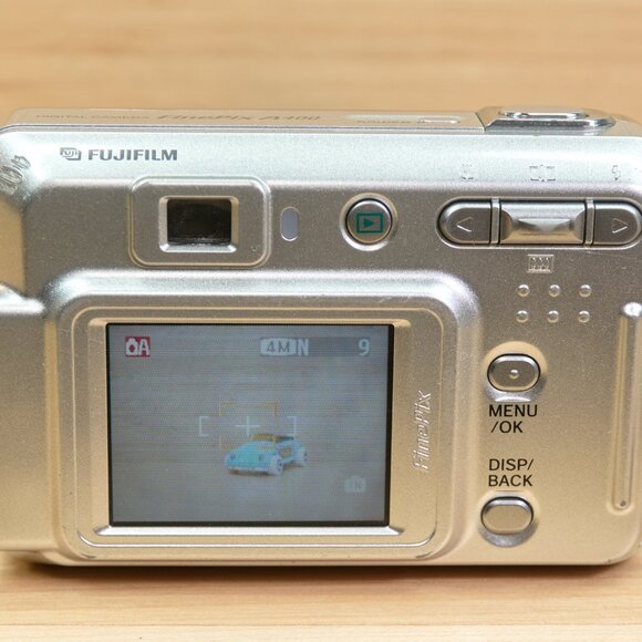 Fujifilm FinePix A400 4.1 MP Digital Camera – Tested & Working (Silver) - Picture 5 of 10